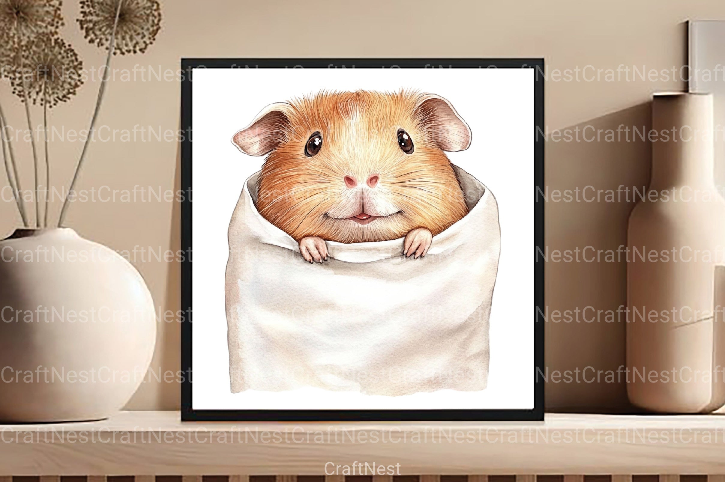 Peeking Cute Animals Pocket Clipart Bundle - CraftNest - Digital Crafting and Art