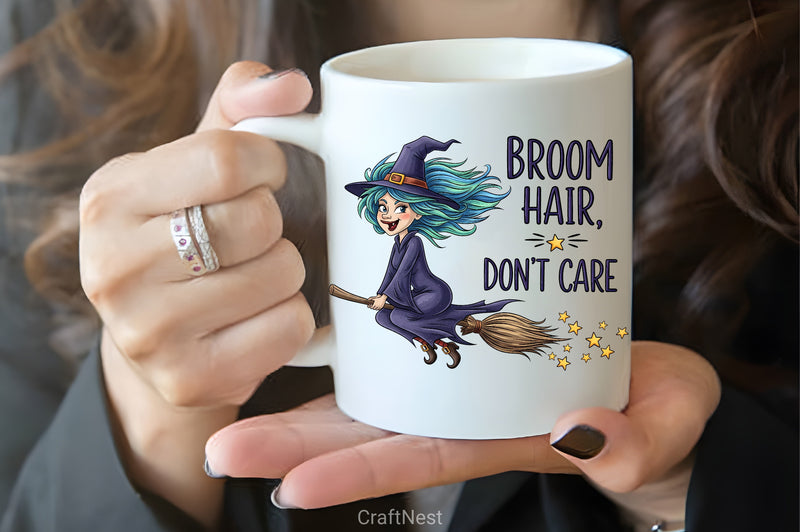 Broom Hair Clipart Bundle - CraftNest - Digital Crafting and Art