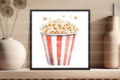 Summer Popcorn Clipart Bundle - CraftNest - Digital Crafting and Art
