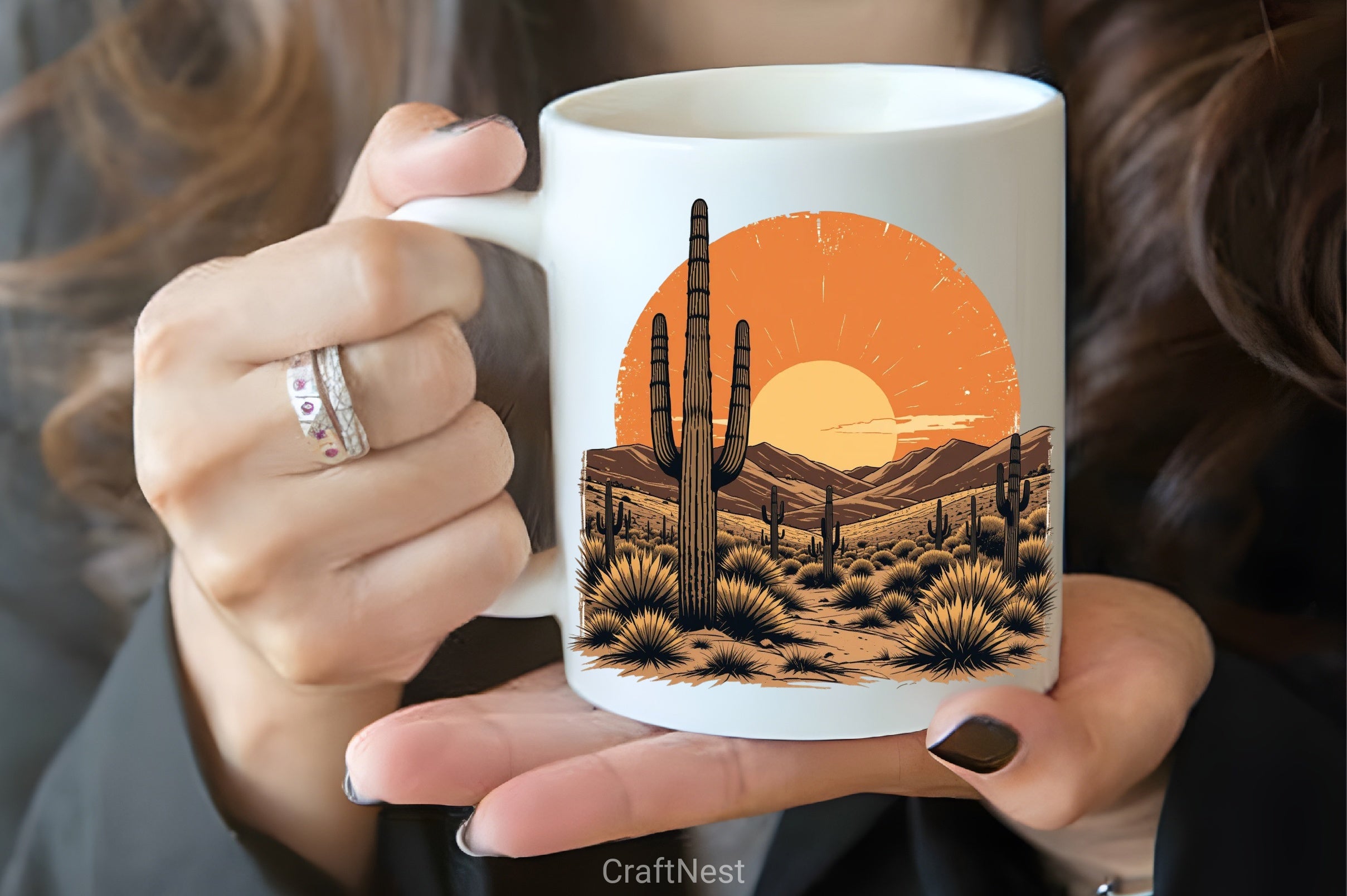 Desert Serenity Cactus Clipart Bundle - CraftNest - Digital Crafting and Art