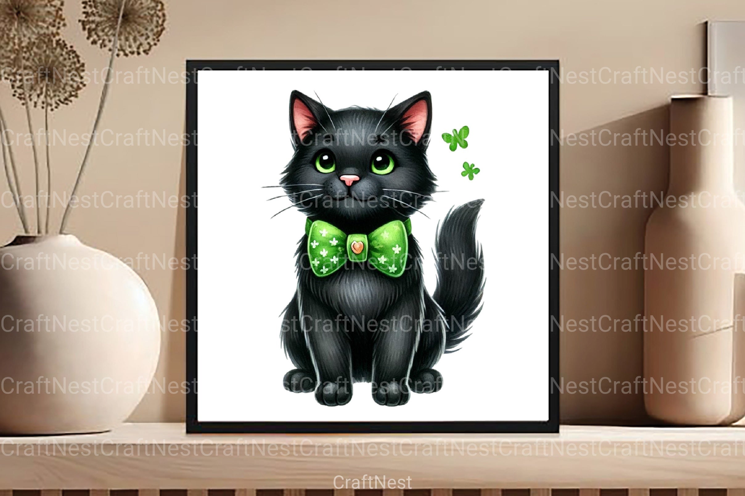 Retro St. Patrick's Day Clipart Bundle 2 - CraftNest - Digital Crafting and Art