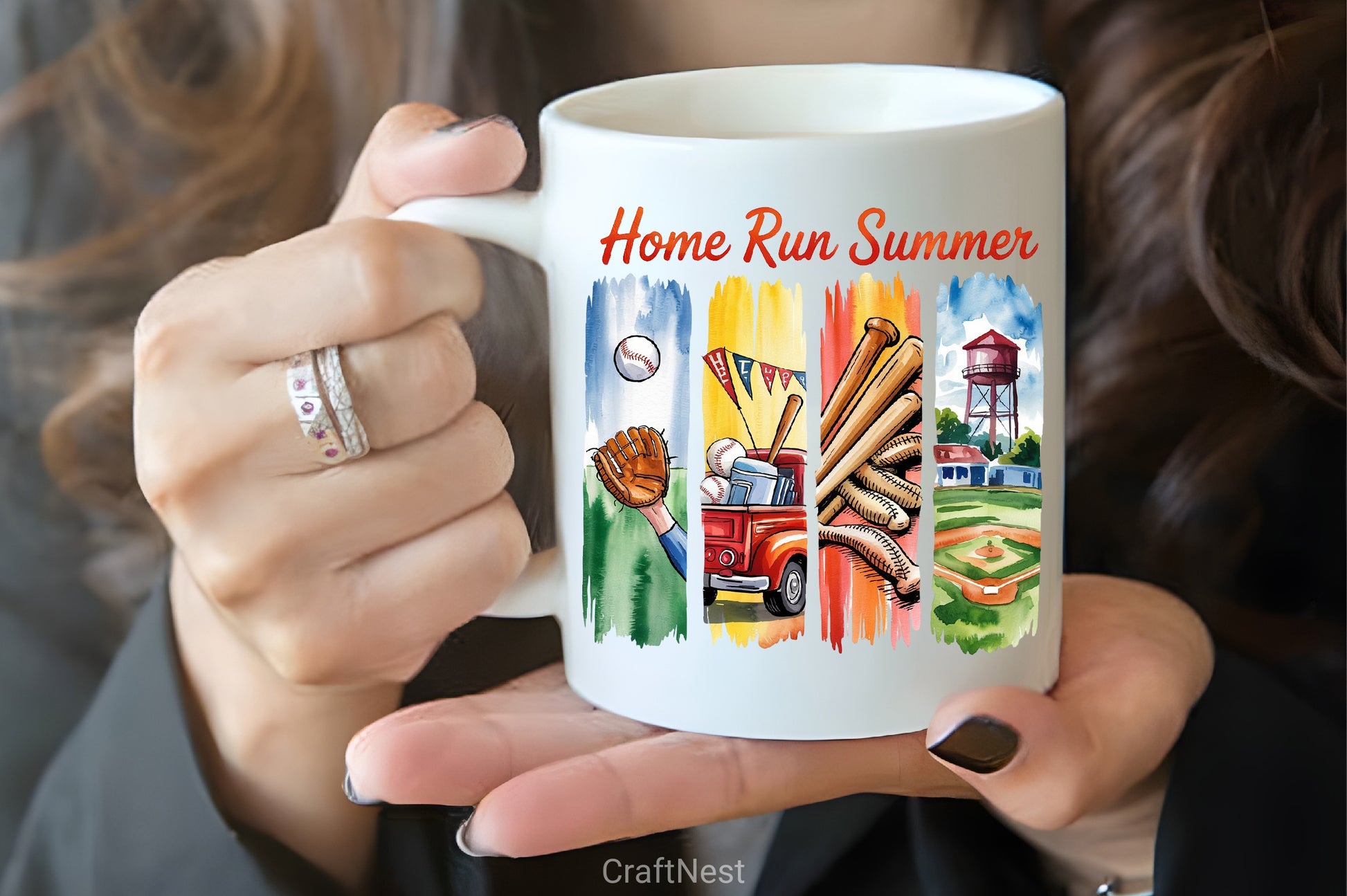 Baseball Summer Collage Clipart Bundle - CraftNest - Digital Crafting and Art