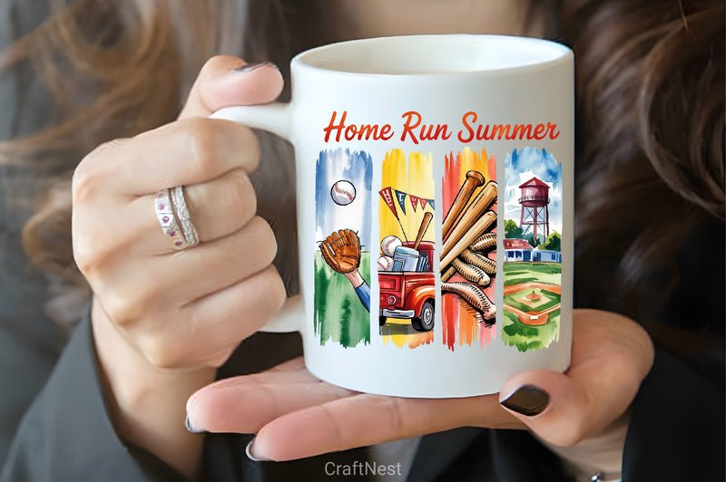 Baseball Summer Collage Clipart Bundle - CraftNest - Digital Crafting and Art