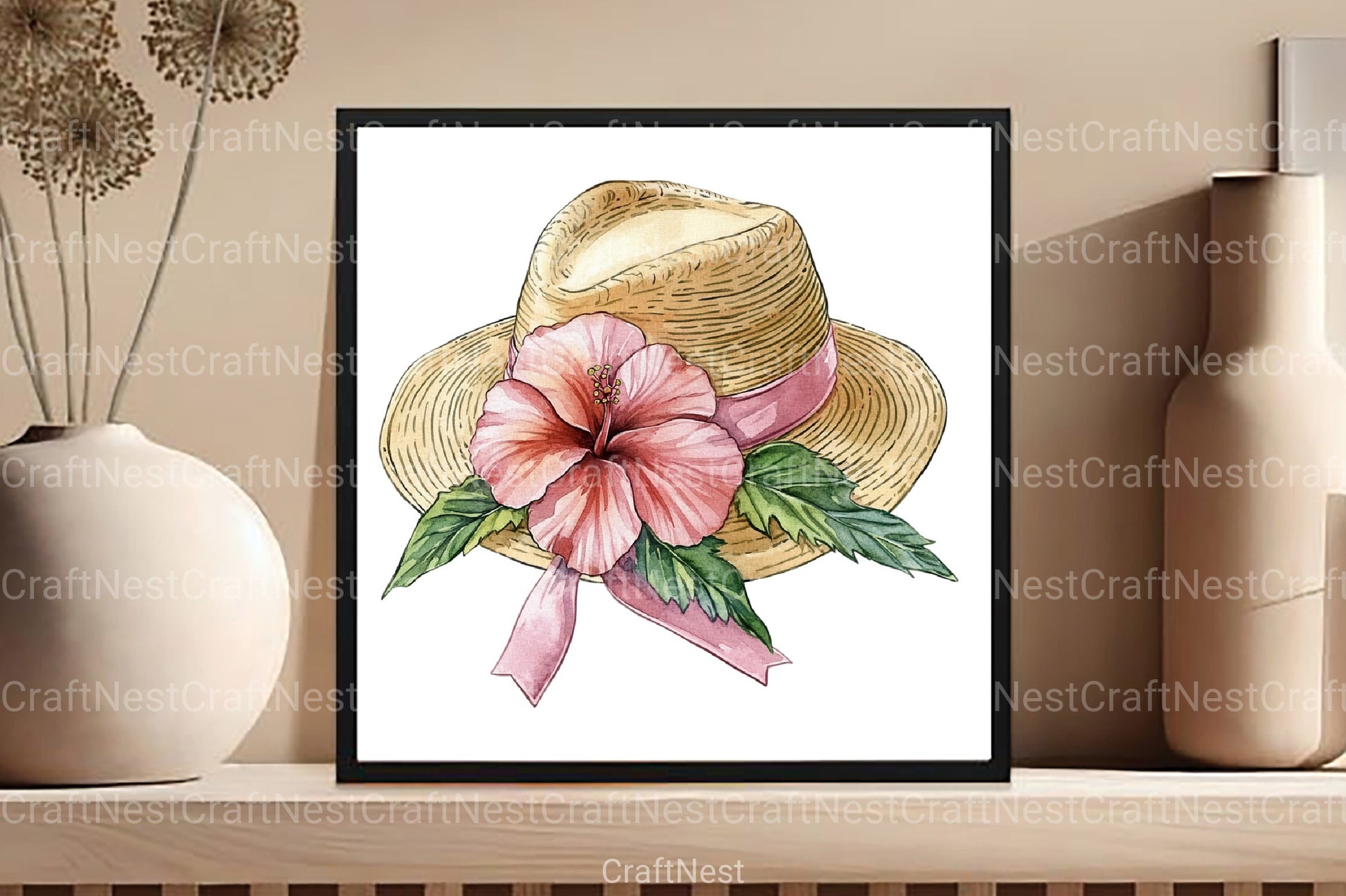 Summer Hat Clipart Bundle - CraftNest - Digital Crafting and Art