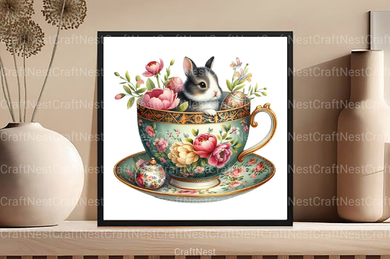 Chinoiseries Easter Clipart Bundle - CraftNest - Digital Crafting and Art