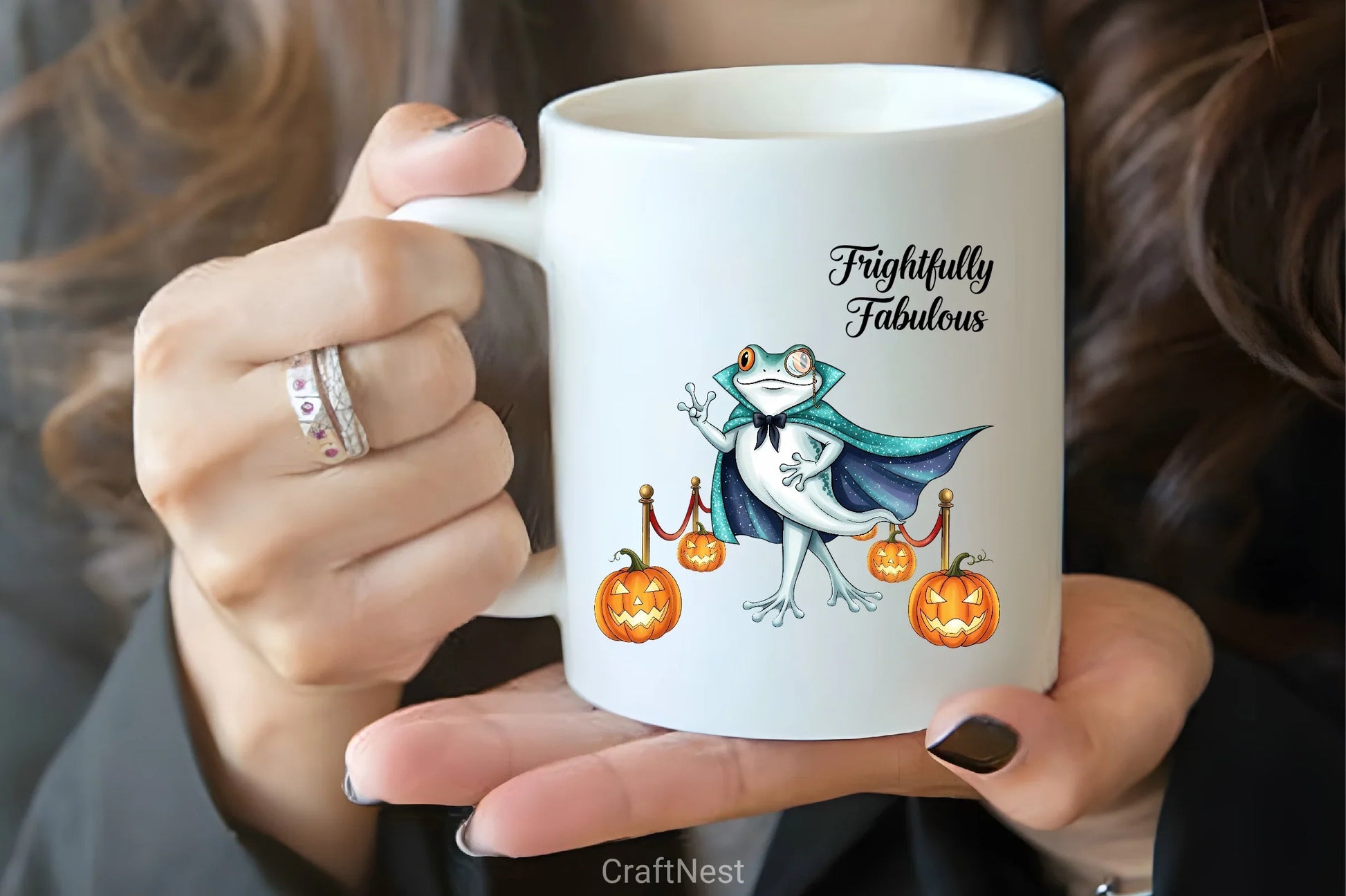 Halloween Frog Red Carpet Clipart Bundle - CraftNest - Digital Crafting and Art