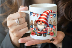 Memorial Day Gnomes Clipart Bundle 1 - CraftNest - Digital Crafting and Art