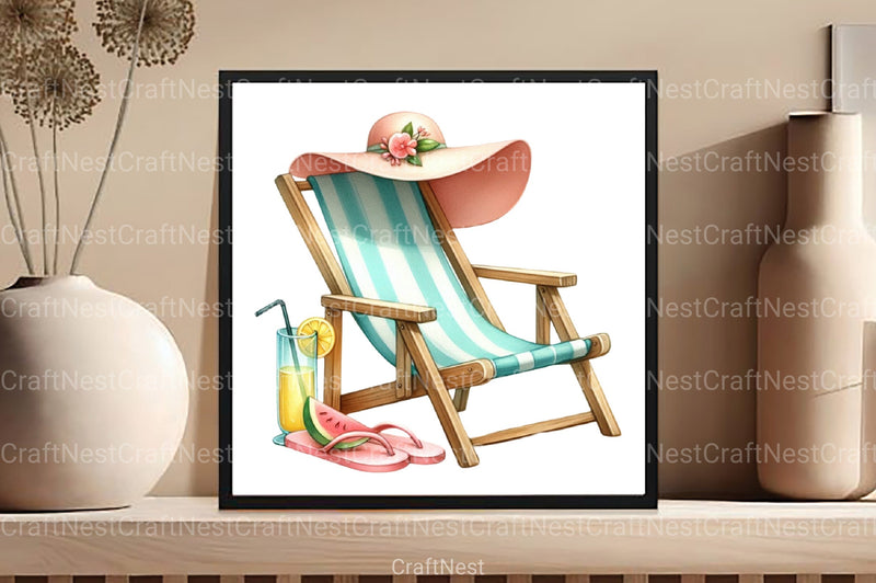 Summer Dreaming Clipart Bundle - CraftNest - Digital Crafting and Art