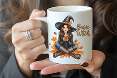 Basic Witch Pumpkin Spice Clipart Bundle - CraftNest - Digital Crafting and Art