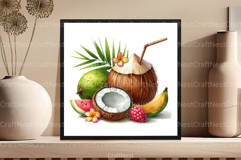 Mediterranean Beach Clipart Bundle 99 - CraftNest - Digital Crafting and Art