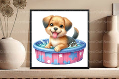 Pool Party Clipart Bundle 99 - CraftNest - Digital Crafting and Art