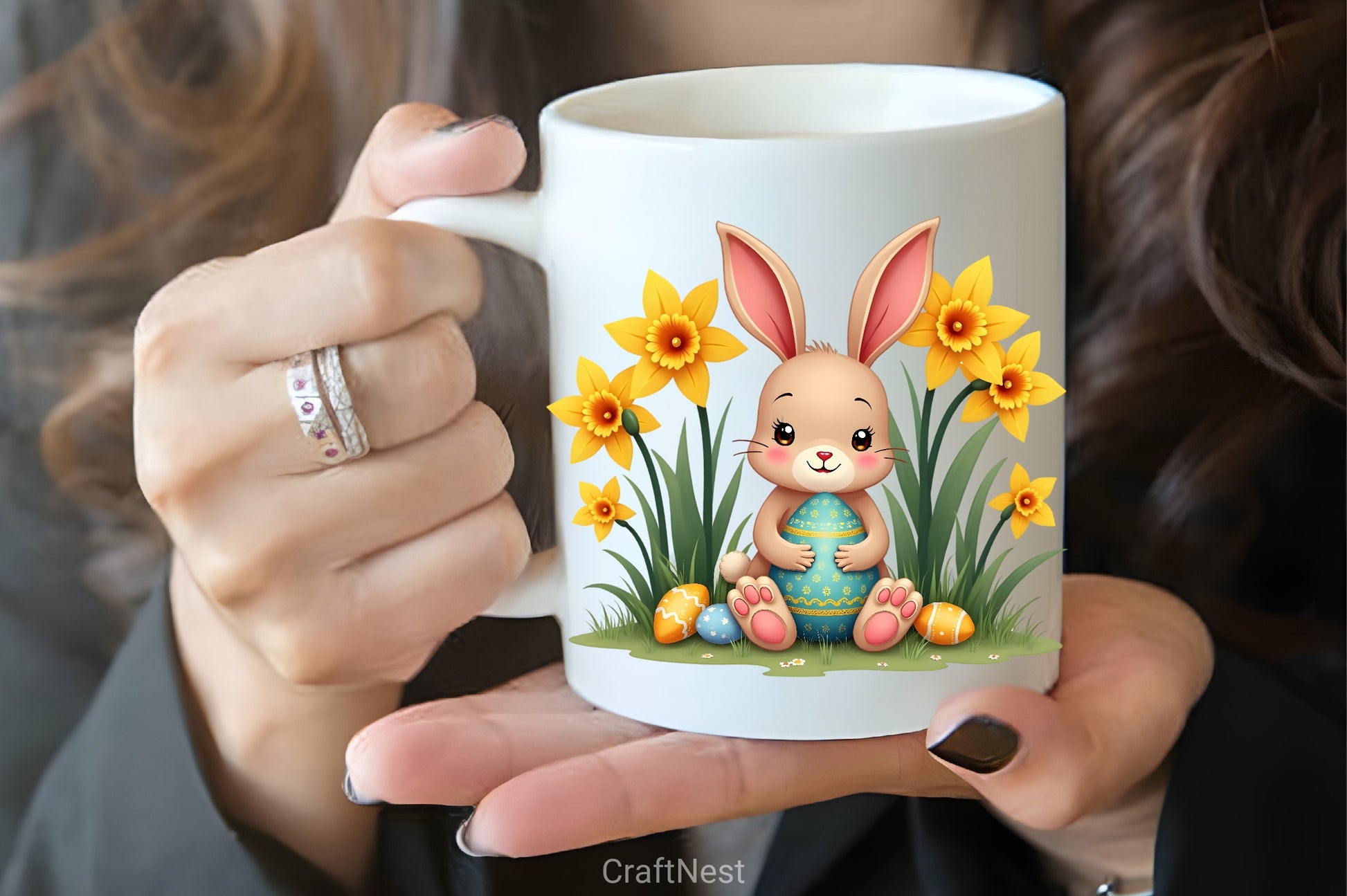 Springtime Daffodils Easter Clipart Bundle 3 - CraftNest - Digital Crafting and Art