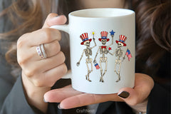Dancing Skeleton Shirt 4th of July Clipart Bundle - CraftNest - Digital Crafting and Art