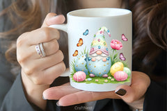 Easter Egg Gnome Clipart Bundle 1 - CraftNest - Digital Crafting and Art