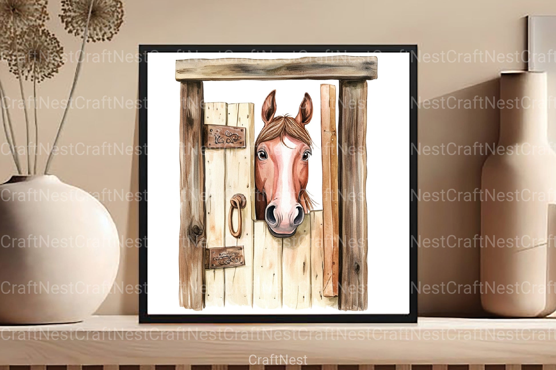 Funny Western Boho Clipart Bundle - CraftNest - Digital Crafting and Art