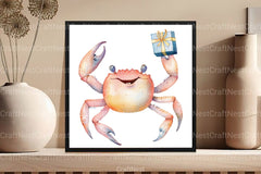 Summer Happy Birthday Clipart Bundle 2 - CraftNest - Digital Crafting and Art