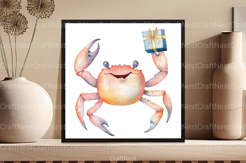 Summer Happy Birthday Clipart Bundle 2 - CraftNest - Digital Crafting and Art