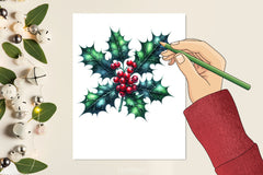 Gothic Christmas Clipart Bundle - CraftNest - Digital Crafting and Art