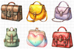 Womens Bags Clipart Bundle - CraftNest - Digital Crafting and Art