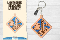 Lighthouse Lasercut Ornament SVG Bundle 2 - CraftNest - Digital Crafting and Art