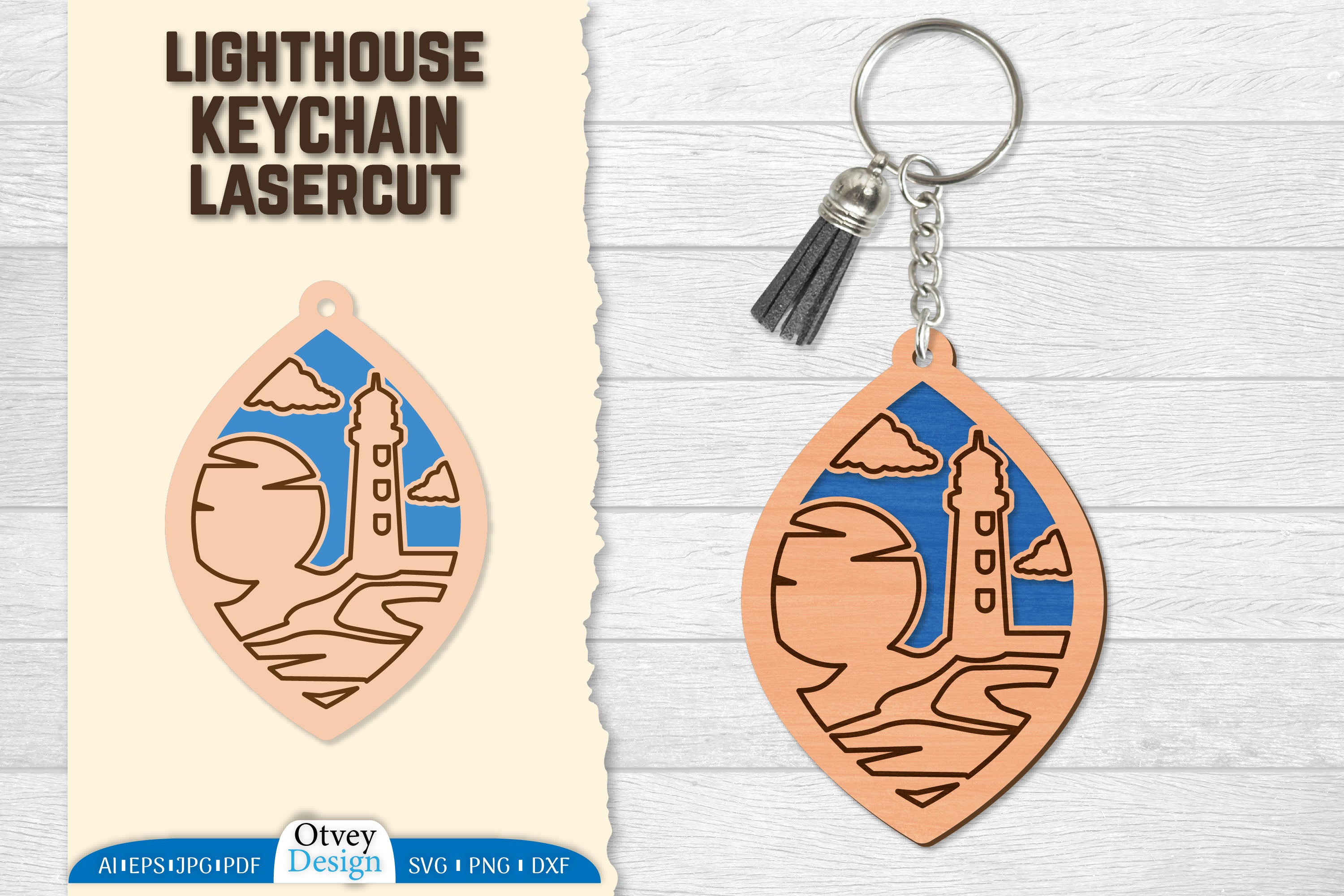 Lighthouse Lasercut Ornament SVG Bundle 16 - CraftNest - Digital Crafting and Art