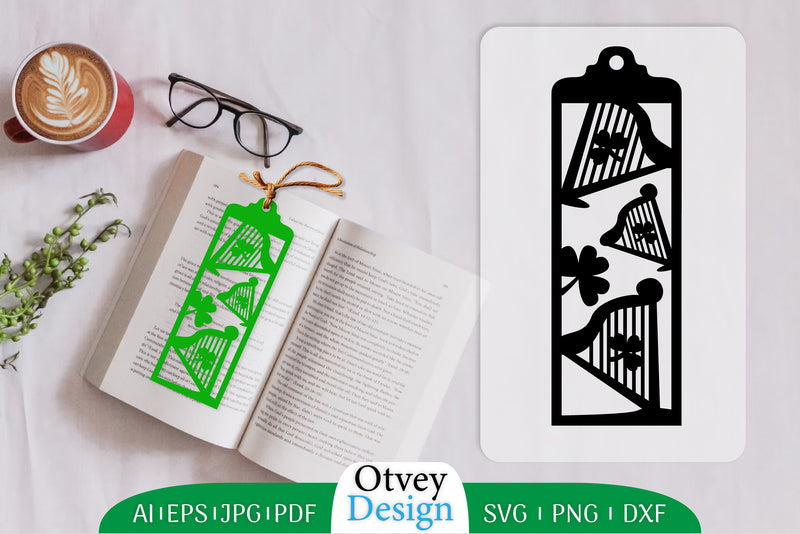 St. Patrick's Day Bookmark SVG Bundle 2 - CraftNest - Digital Crafting and Art