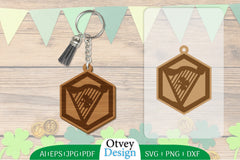 St Patrick's Day Keychain SVG Bundle 10 - CraftNest - Digital Crafting and Art
