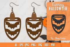 Earring Halloween Lasercut SVG Bundle 234 - CraftNest - Digital Crafting and Art