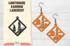 Lighthouse Earring Lasercut SVG Bundle