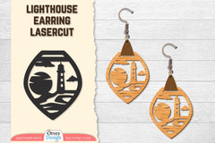 1967 Lighthouse Earring Lasercut SVG Bundle - CraftNest - Digital Crafting and Art