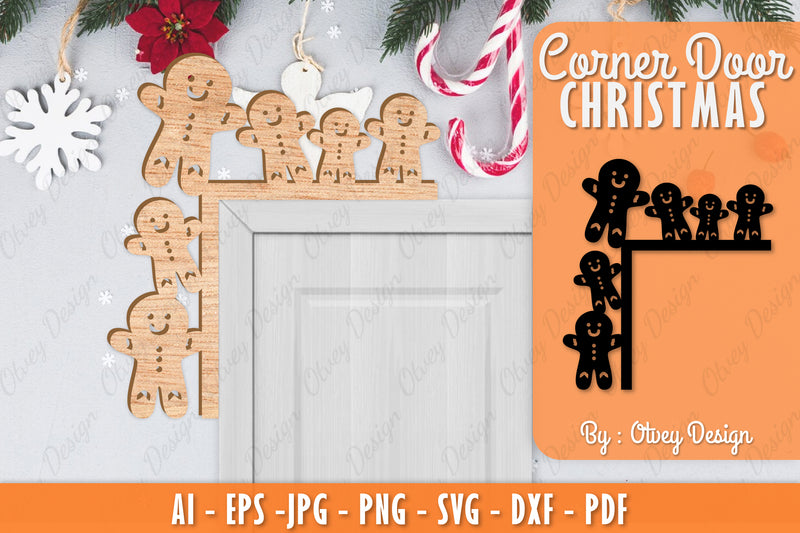 Christmas Corner Door SVG Bundle 2 - CraftNest - Digital Crafting and Art