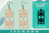 Snowflake Earring Lasercut SVG Bundle
