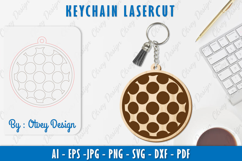 Ball Keychain SVG Bundle 2 - CraftNest - Digital Crafting and Art
