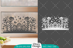 Easter Bunny Garden Scene SVG Bundle 2 - CraftNest - Digital Crafting and Art