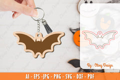 Keychain Halloween Lasercut SVG Bundle 2 - CraftNest - Digital Crafting and Art