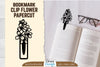 Flower Clip Bookmark SVG Bundle