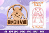Cute Monster Name Sign Lasercut SVG Bundle
