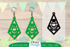 St Patrick's Day Earring Lasercut SVG Bundle