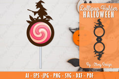 Halloween Lollipop Holder SVG Bundle 3 - CraftNest - Digital Crafting and Art