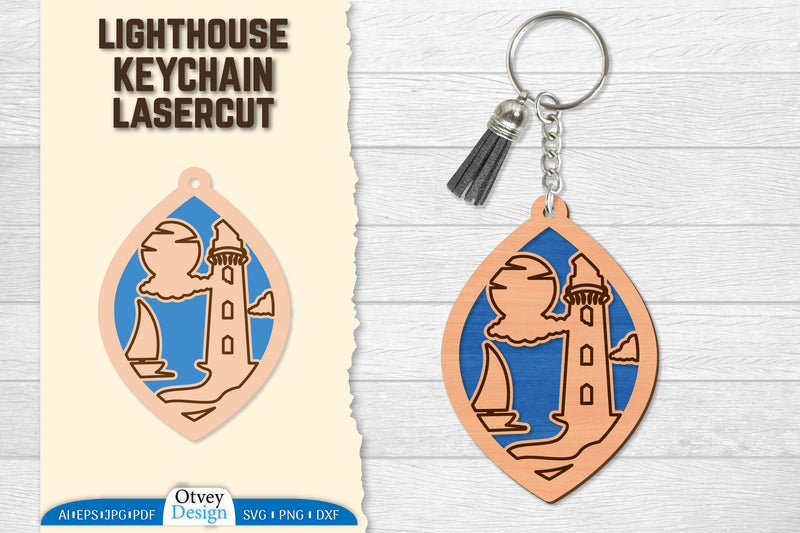 Lighthouse Lasercut Ornament SVG Bundle 17 - CraftNest - Digital Crafting and Art