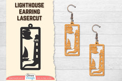 Lighthouse Earring Lasercut SVG Bundle 39 - CraftNest - Digital Crafting and Art