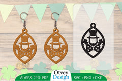 St Patrick's Day Earring Lasercut SVG Bundle 45 - CraftNest - Digital Crafting and Art
