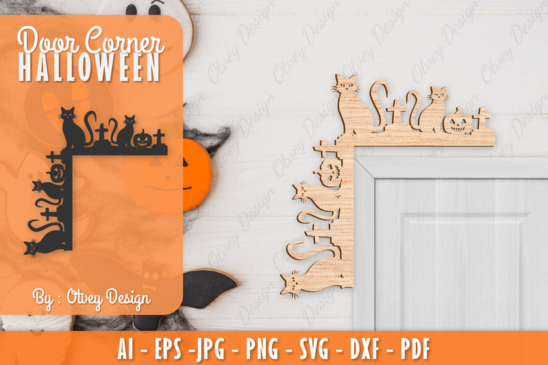 Corner Door Halloween SVG Bundle 3 - CraftNest - Digital Crafting and Art