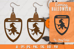 Earring Halloween Lasercut SVG Bundle 235 - CraftNest - Digital Crafting and Art