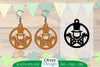 St Patrick's Day Earring Lasercut SVG Bundle