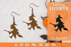 Earring Halloween Lasercut SVG Bundle 3 - CraftNest - Digital Crafting and Art