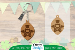 St Patrick's Day Keychain SVG Bundle 49 - CraftNest - Digital Crafting and Art