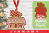 Ornament Gingerbread House Laser Cut SVG Bundle