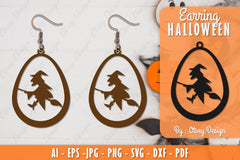 Earring Halloween Lasercut SVG Bundle 90 - CraftNest - Digital Crafting and Art