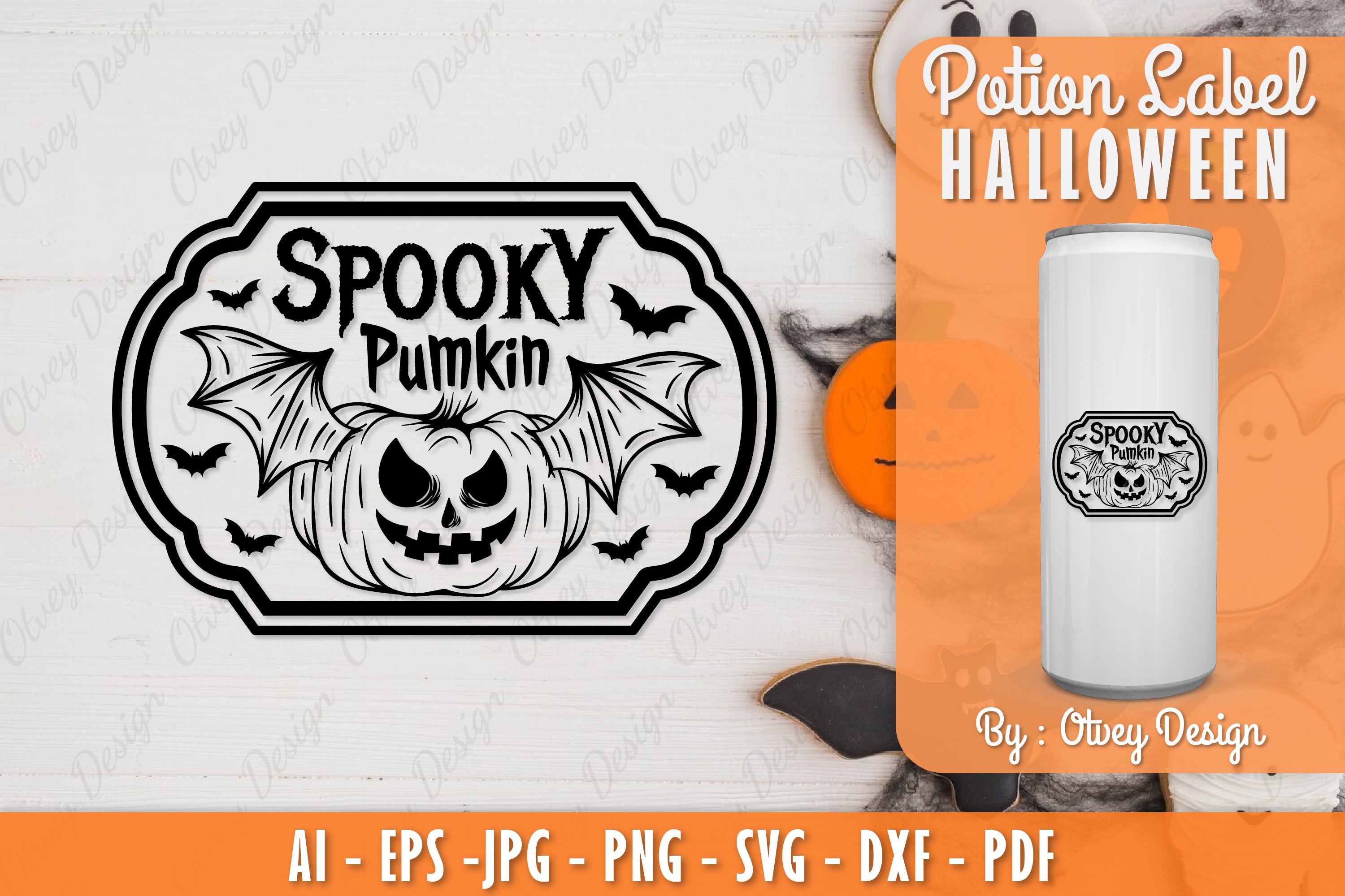 Halloween Potion Label SVG Bundle 4 - CraftNest - Digital Crafting and Art